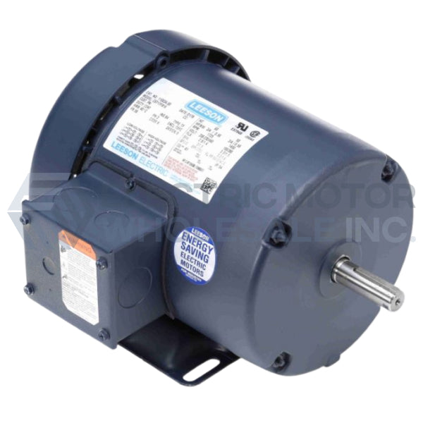 Leeson 110313.00 Moteur 3/4 CV 3600 tr/min 208-230/460V 3 Phases TEFC