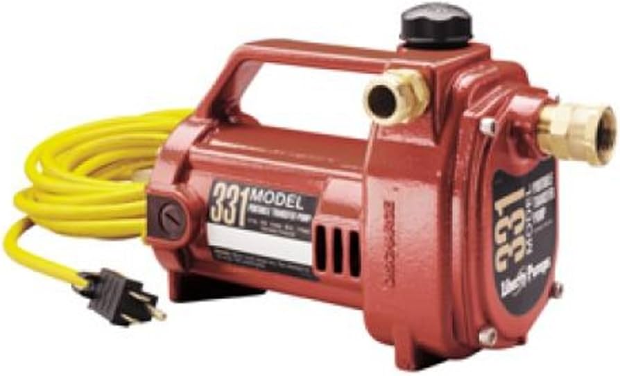 LIBERTY PUMPS 331 Transfer Pump, 1/2 HP, 115V