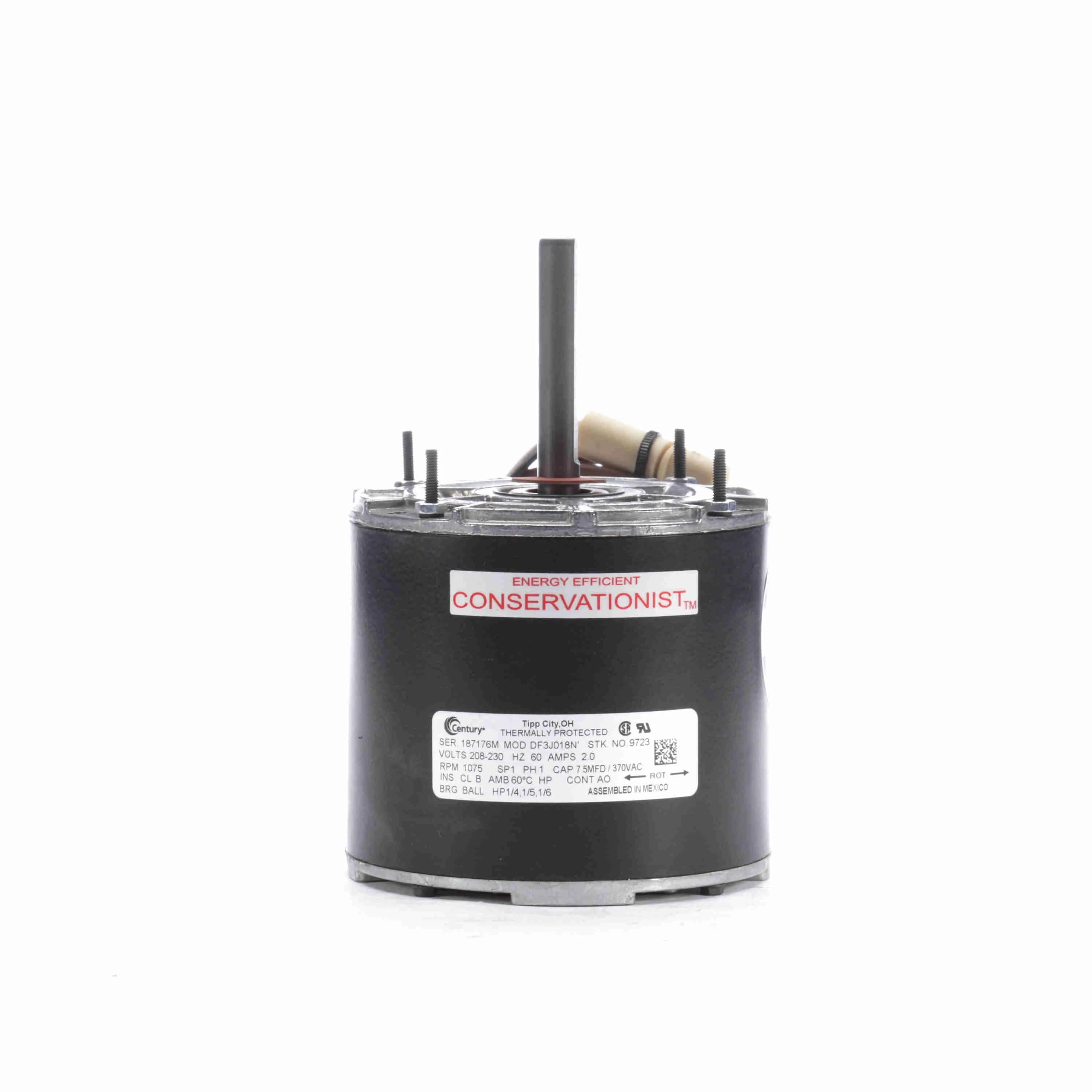 Moteur de ventilateur de condenseur Century 9723