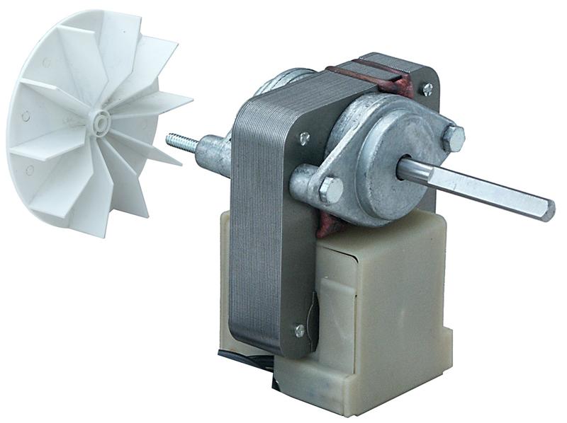 Moteur Rotom T1-R3100 à pôles ombragés, ensemble soufflante à cadre en C.