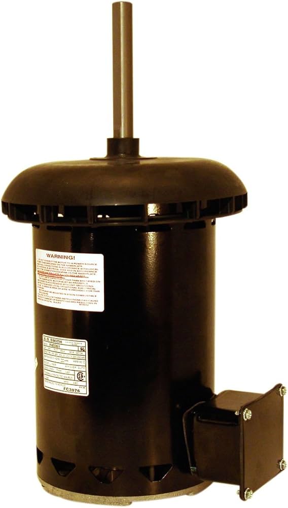 Century FC1086F 3/4 HP 200-230/460V 1075 tr/min Moteur de ventilateur de condenseur CVC diamètre 5-5/8"