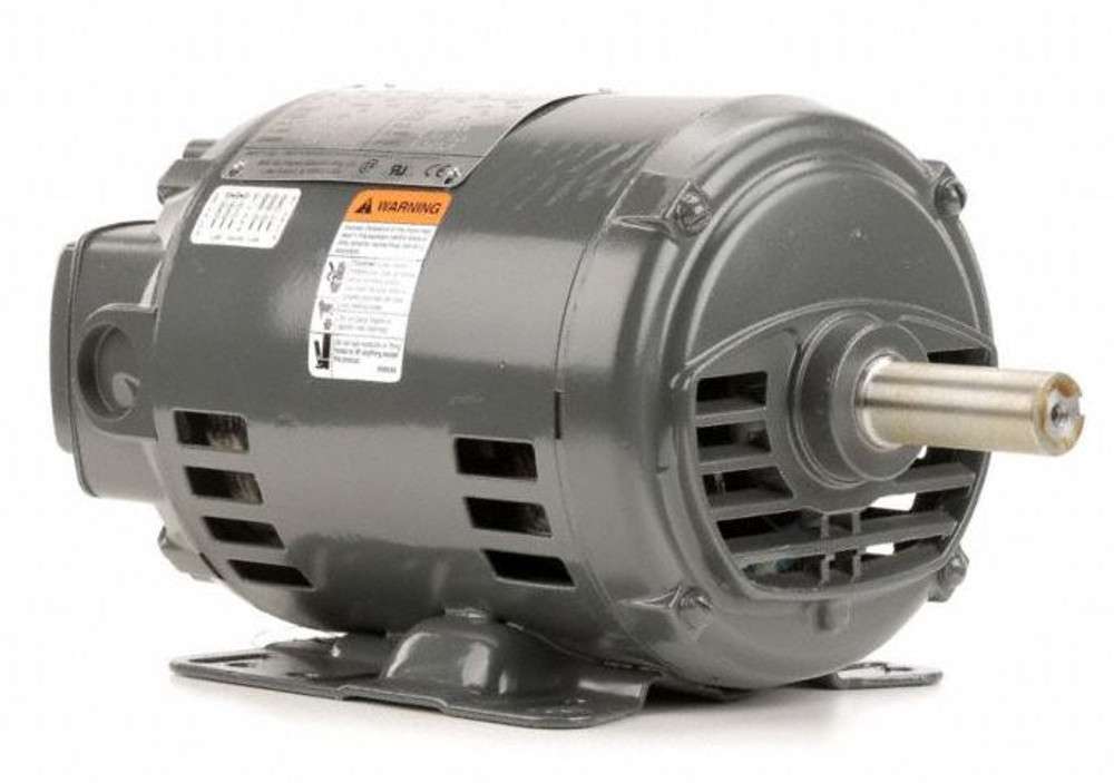 Moteur US Motors D32P2G 1,5 CV triphasé ODP
