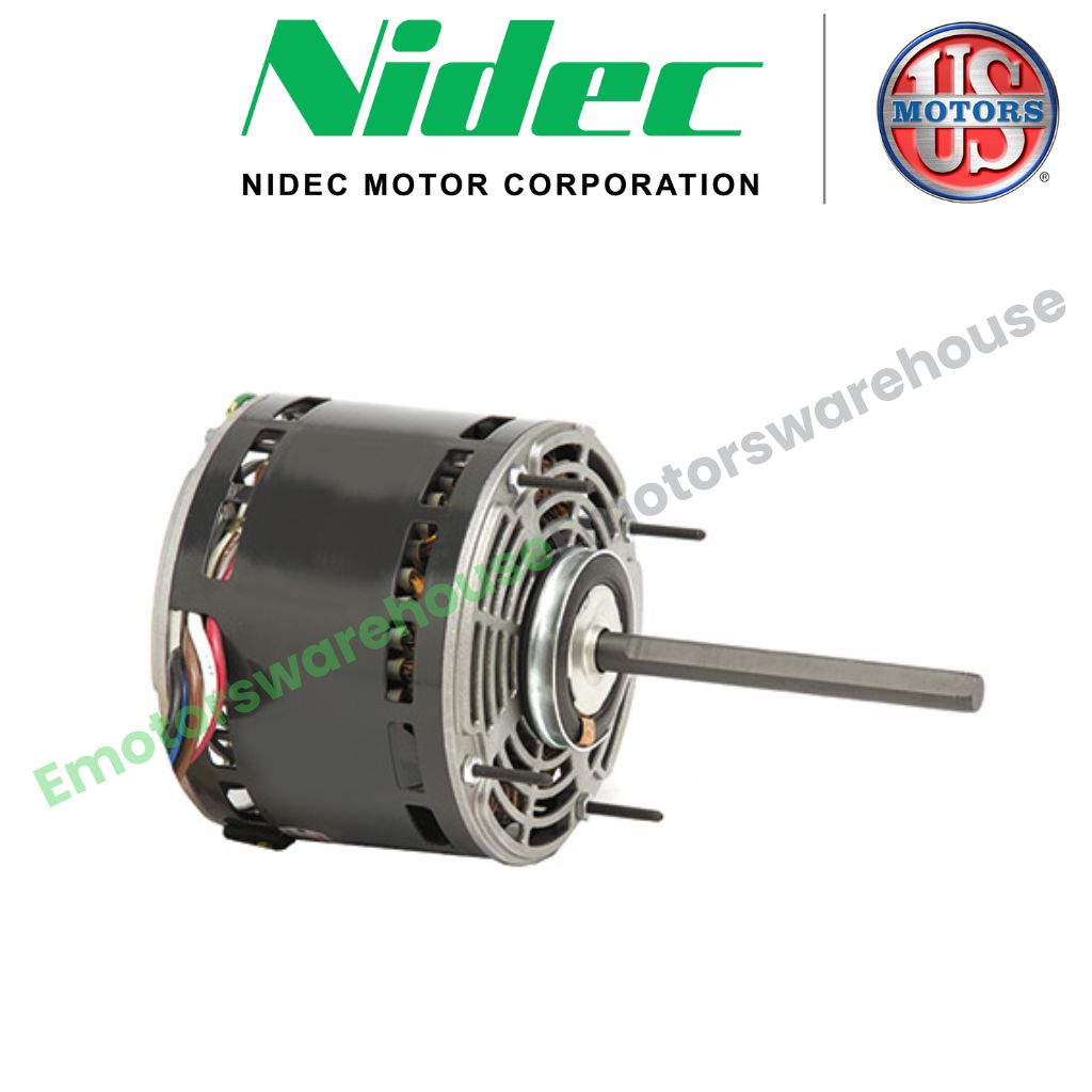 Us Electric Dd Blower Motor 1hp 1075rpm 3spd 115vac Fr48y Rm Rnd 20mfd 12.1a 22lbs