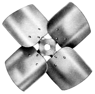 Lau 60559001 4-Blade 20-inch Diameter 30-Degree CCW Fan Blade Pack of 2