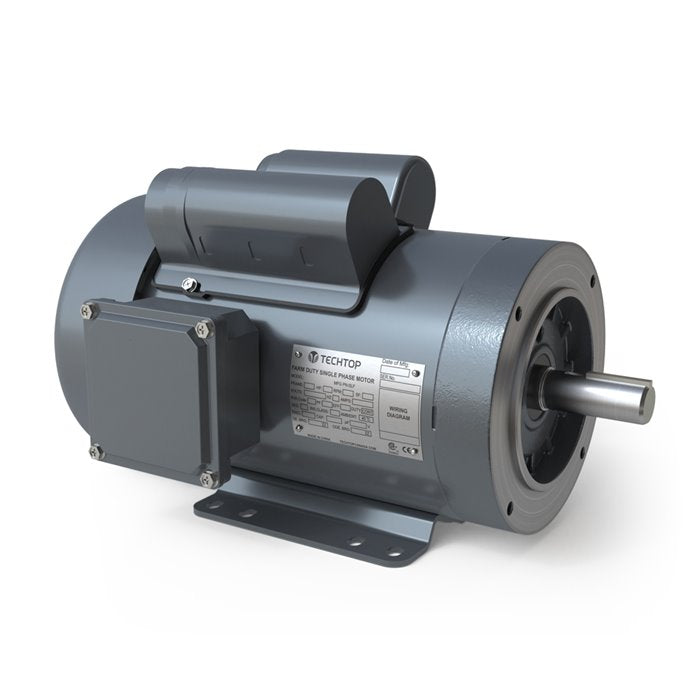 Moteur électrique Techtop Duty agricole 3 CV 230 V 1800 tr/min 182/4T