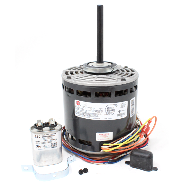Us Electric Dd Blower Motor 1/2hp 1075rpm 3spd 115vac Fr48y Rm Rnd Slv 16lbs 6.5a 10mfd