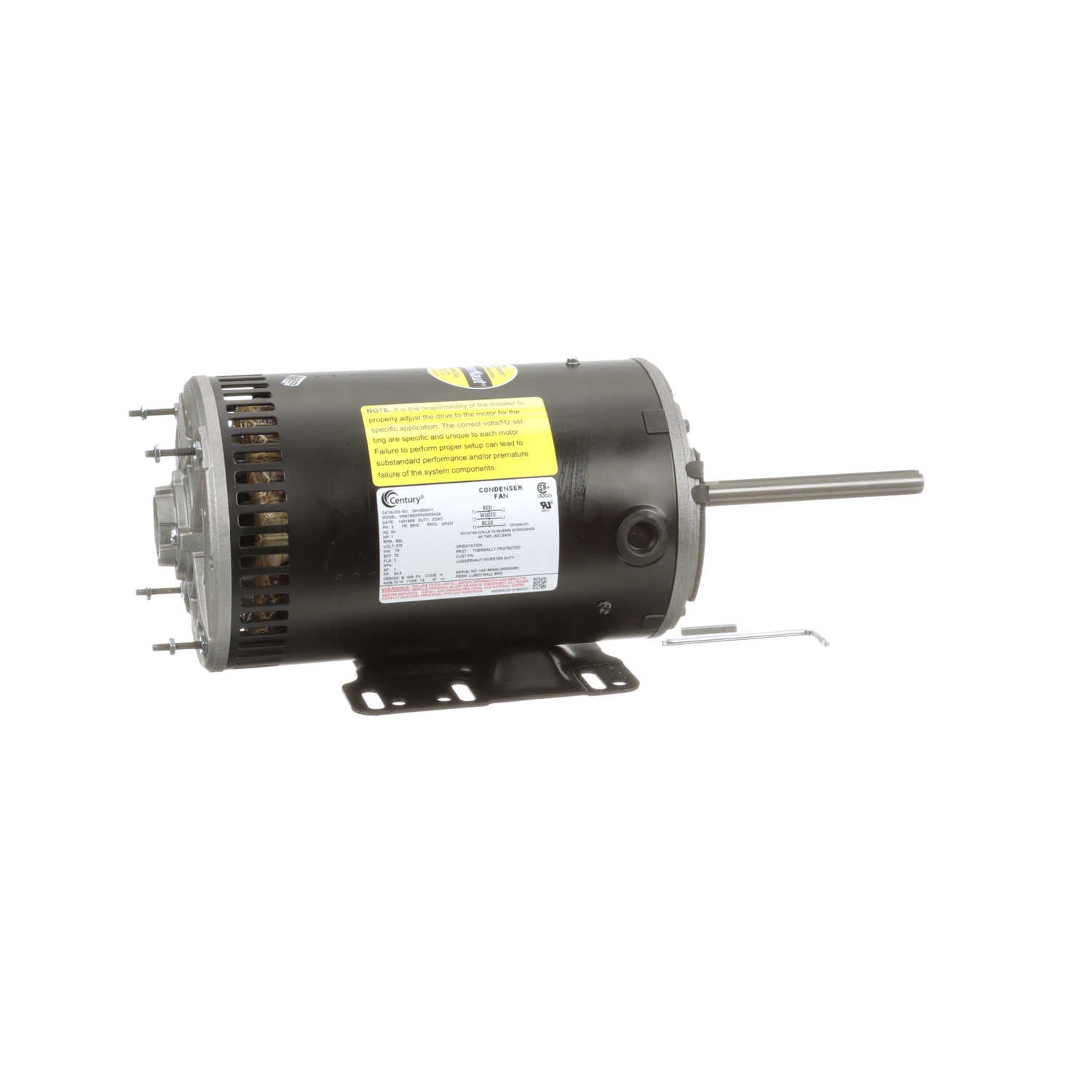 Moteur de ventilateur de condenseur CVC Century H1053AV1