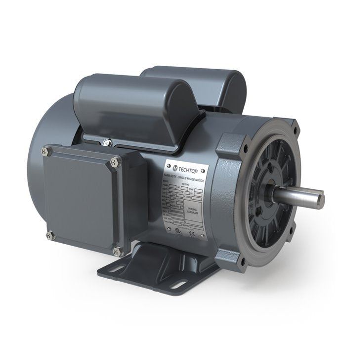 Moteur TECHTOP TEFC FR56HC+BASE 2.0 CV 115/208-230V 1800TR/MIN