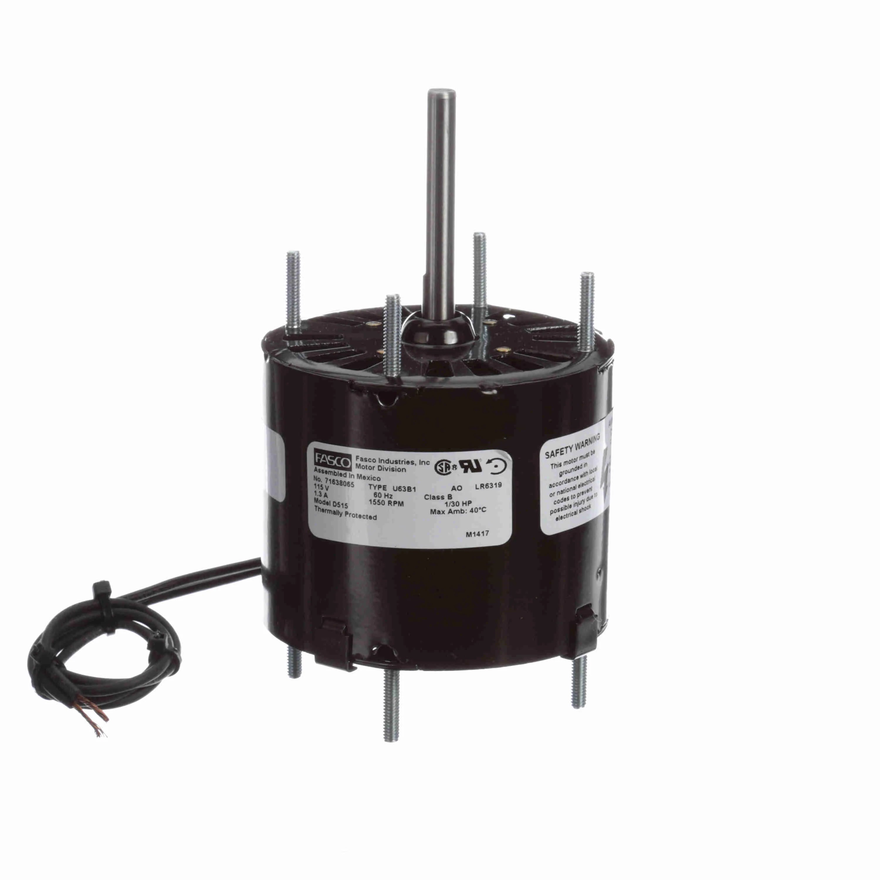Fasco D515 General Purpose Fan Motor