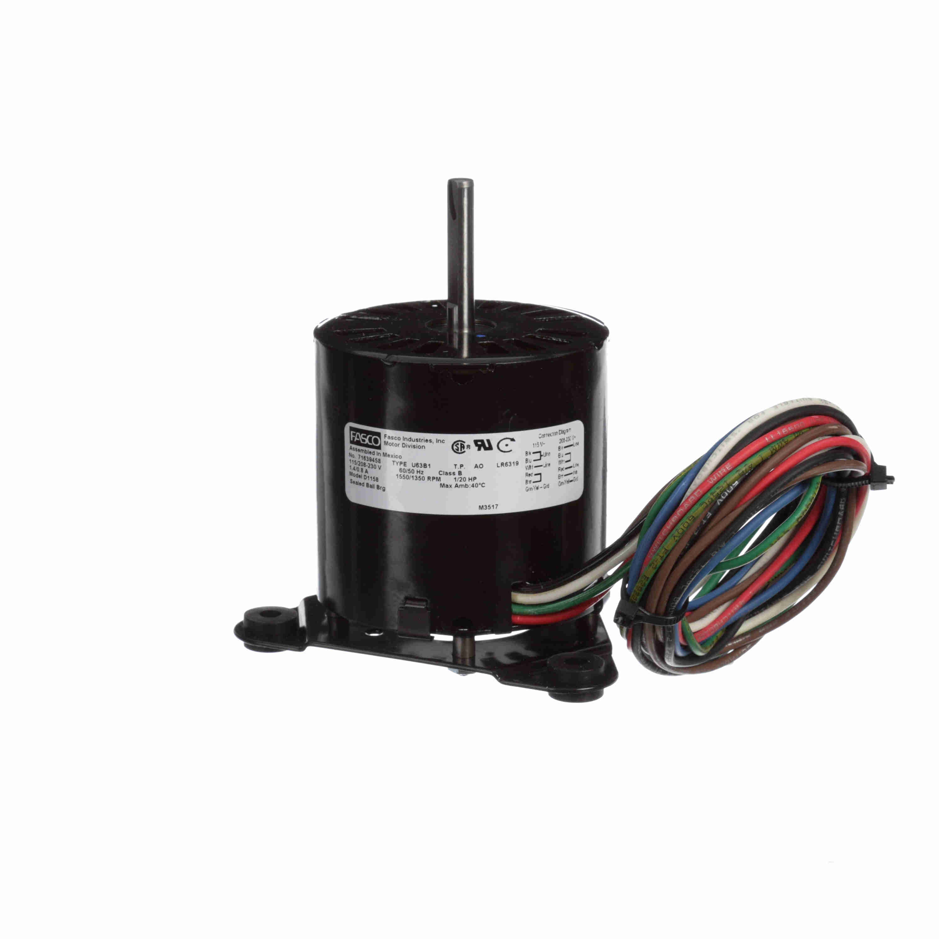 Fasco D1158 OEM Replacement Motor