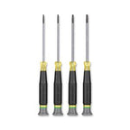 KLEIN TOOLS 32614 4-in-1 Electronics Pocket Screwdriver, Phillips & Slotted Bits