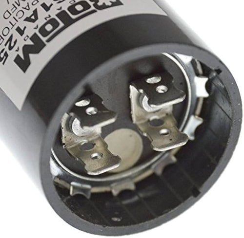 ALLTEMP 161A125 Start Capacitor, 161-193µF, 110/125/250 VAC, Round