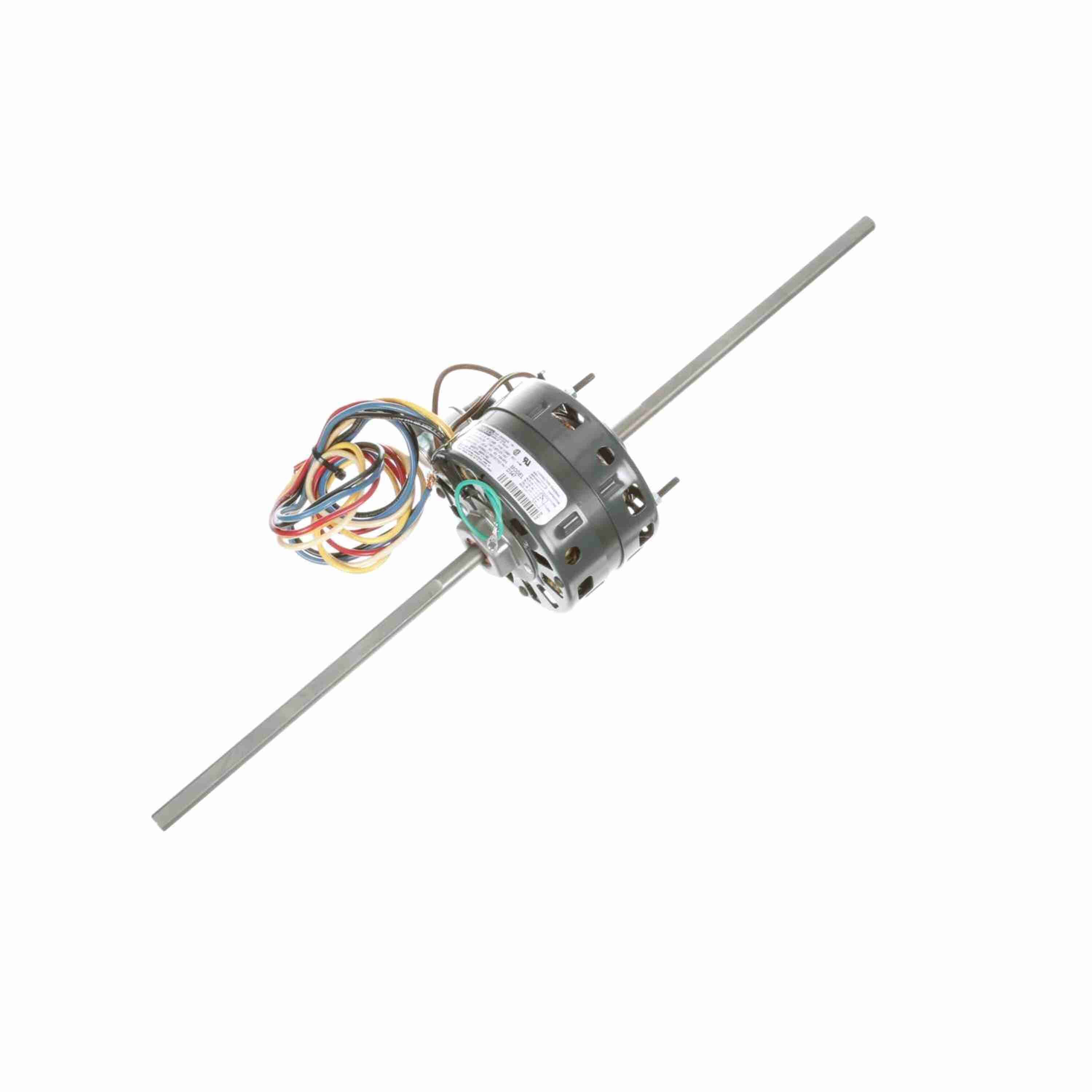 Moteur d'unité de ventilo-convecteur Fasco D347 pour climatisation et chauffage, diamètre 5 pouces, 1/8 CV, 115 V, 1550 tr/min, 4 vitesses